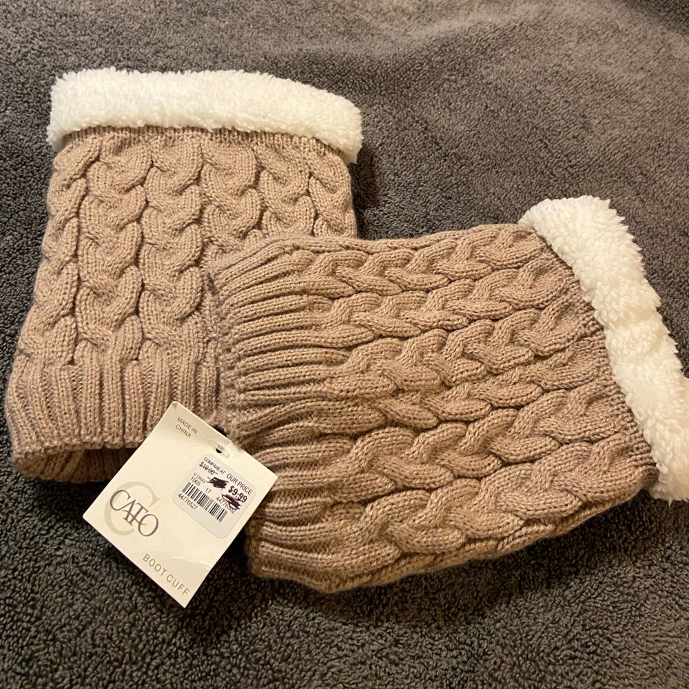 Cato Sweater Boot Cuffs